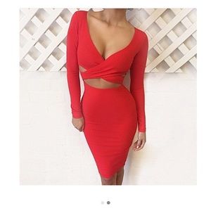 bodycon midi dress